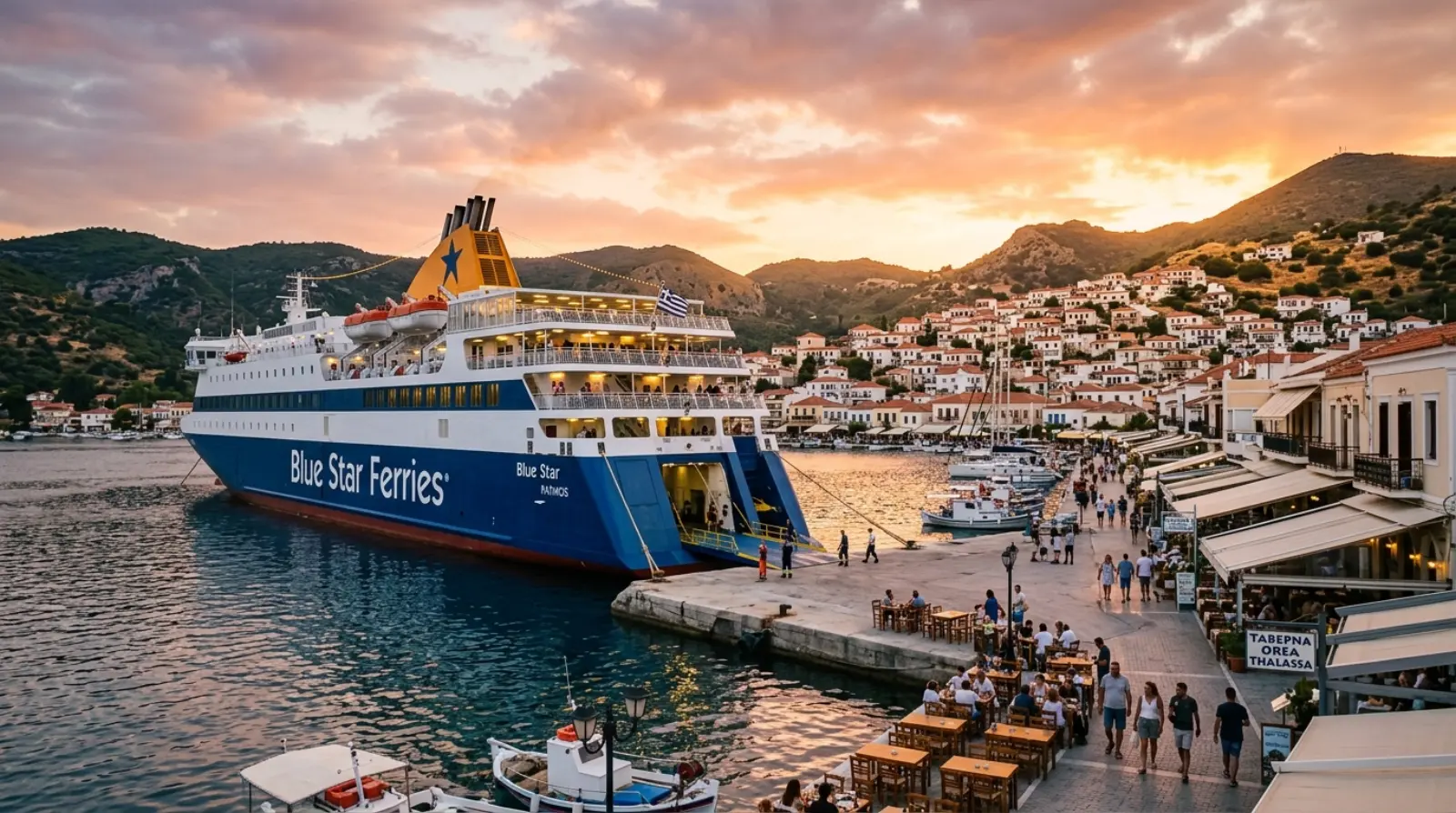 Ferry Atenas a Samos 2026: Horarios y Precios