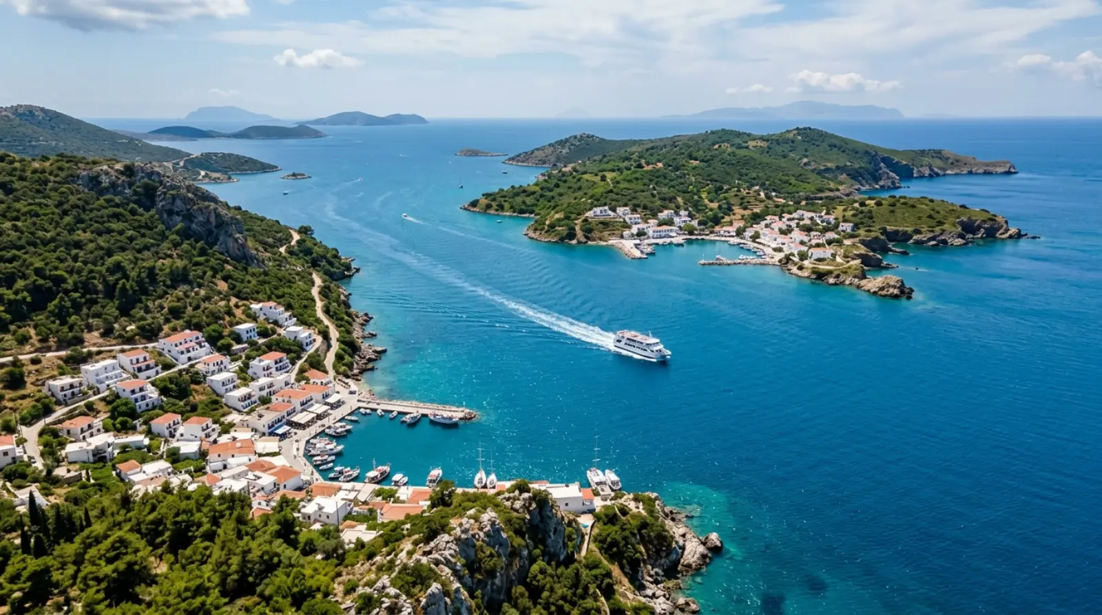 Islas Cercanas a Samos: Ferris e Island Hopping